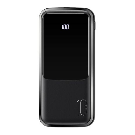 Power Bank Usams US-CD163 PB58 Dual USB Digital Display Power Bank 10000mAh Black