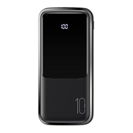 Повербанк Usams US-CD163 PB58 Dual USB Digital Display Power Bank 10000mAh Black