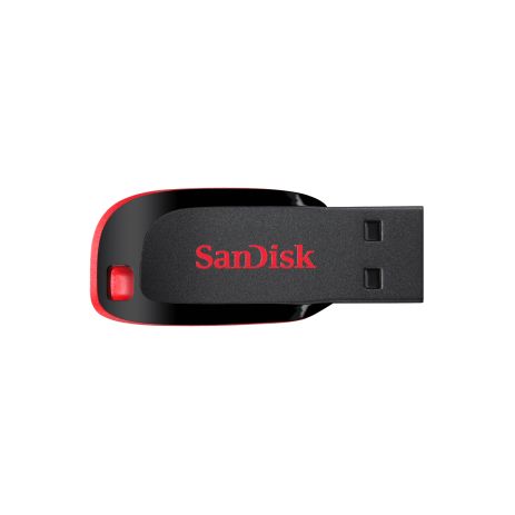 Flash SanDisk USB 2.0 Cruzer Blade 16Gb Black/Red