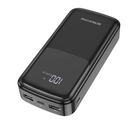 УМБ BOROFONE BJ17A digital display 20000mAh |2USB/1Type-C, 2.1A| black