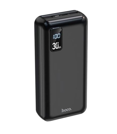 Повербанк HOCO DB34B digital display 30000mAh |2USB/Type-C, 2A| black