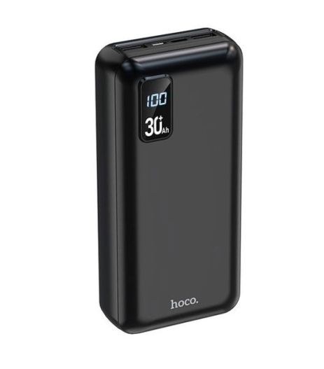 УМБ HOCO DB34B digital display 30000mAh |2USB/Type-C, 2A| black