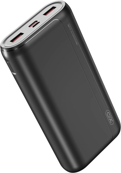 Повербанк XO PR127 (QC3.0/22.5W/PD/20W/20000 mAh) Black