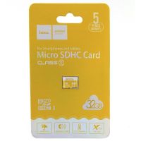 Карта Пам'яті Hoco MicroSDHC 32gb 10 Class Жовтий