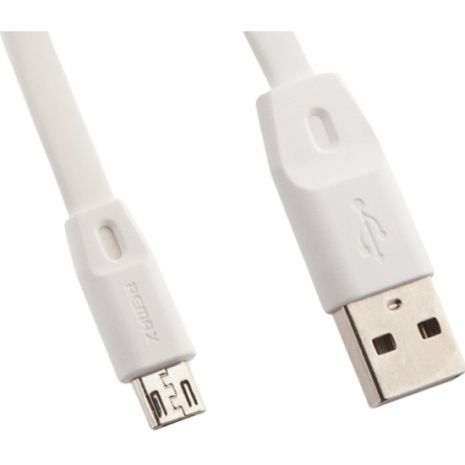 Кабель Remax RC-001m USB to MicroUSB 1m белый