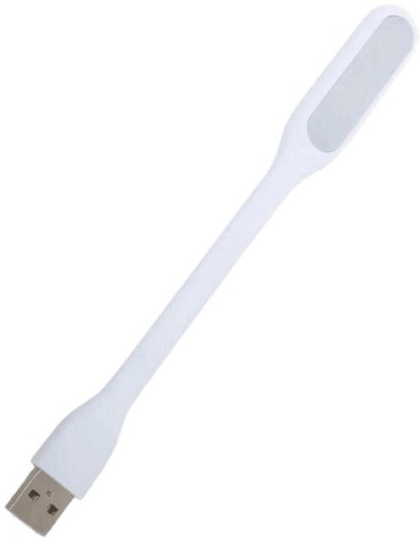 USB LED лампочка гибкая 3W, холодный свет White