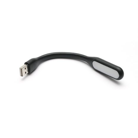 USB LED лампочка гибкая 3W, холодный свет Black