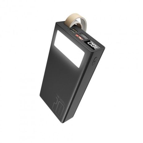 Power Bank Ridea RP-D20L Phoenix20 10W digital display + lamp 20000 mAh Чорний