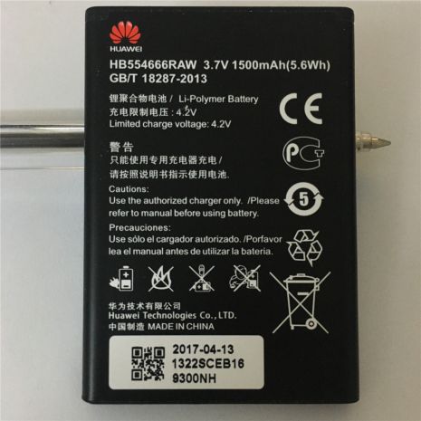 Акумулятор для Huawei HB554666/HB5F2H/EC5373/E5330/R215/R215h [Original PRC] 12 міс. гарантії