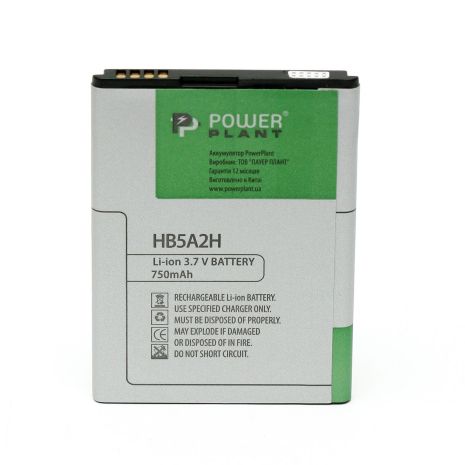 Аккумулятор PowerPlant Huawei M750, U7519, M228, C8000, C8100, U8110, U8500, T550, T552, E5805, EC5808, T550+, U751 и др. (HB5A2H) 750 mAh