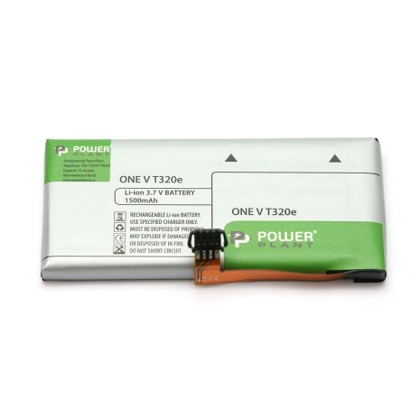 Аккумулятор PowerPlant HTC One V T320e (BK76100, BV76100) 1500 mAh