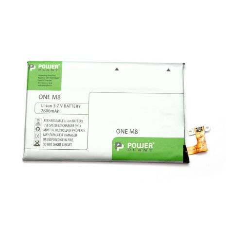 Аккумулятор PowerPlant HTC One M8 (B0P6B100) 2600 mAh