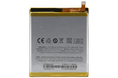 Акумулятор Meizu M5s M612h - BA612 (3000 mAh) [Original PRC] 12 міс. гарантії