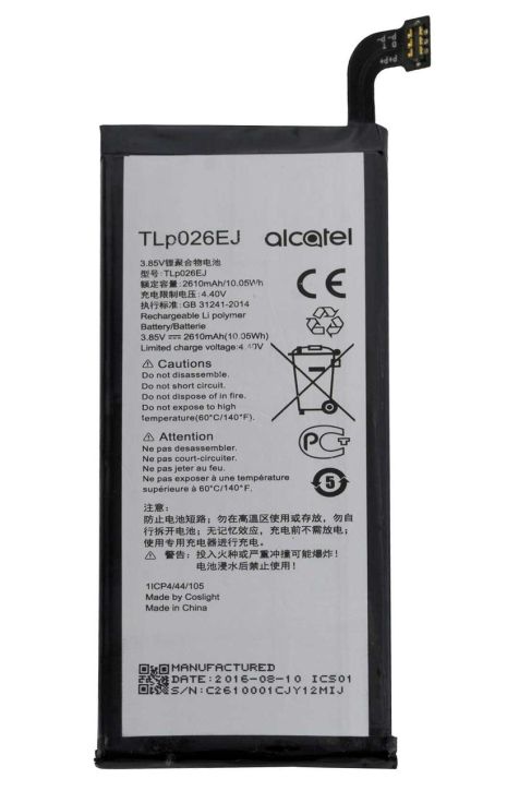 Аккумулятор для Alcatel TLP026E2 / TLp026EJ (ONE TOUCH IDOL 4) 6055K OT-6055 Idol 4 6055B 6055H 6055U 6055Y) [Original PRC] 12 мес. гарантии