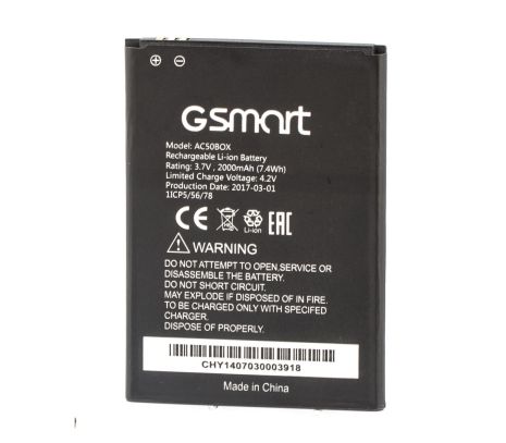 Акумулятор Gigabyte GSmart AC50BOX [Original PRC] 12 міс. гарантії