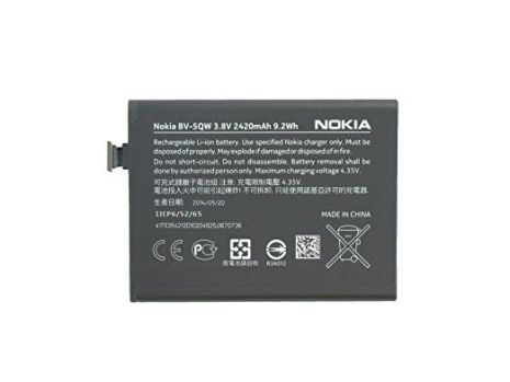 Акумулятор Nokia BV-5QW, Lumia 930 [Original PRC] 12 міс. гарантії