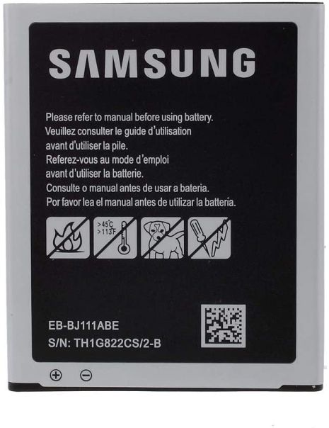 Аккумулятор для Samsung J1 Ace Neo 2016 / SM-J111 - EB-BJ110ABE 1900 mAh 1ICP5/51/68 [Original PRC] 12 мес. гарантии