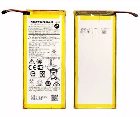 Аккумулятор для Motorola HG30 XT1792 MotoG5S/ XT1793/ XT1794/ XT1802G5S Plus/ XT1925 Moto G6 3000 mAh [Original PRC] 12 мес. гарантии