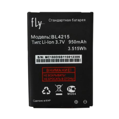 Аккумулятор для Fly BL4215 / MC180 [Original] 12 мес. гарантии