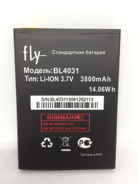 Акумулятор для Fly BL4031/IQ4403 [Original] 12 міс. гарантії