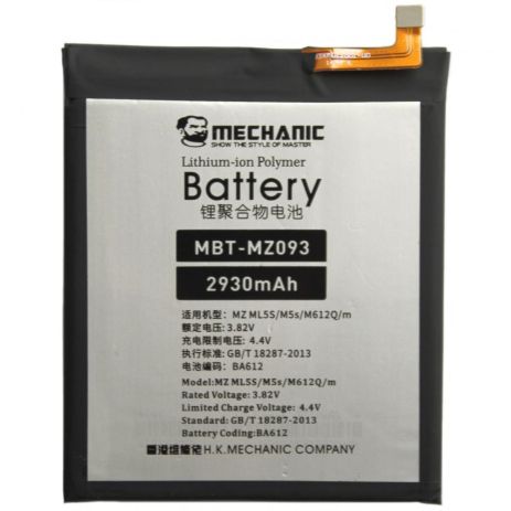 Акумулятор MECHANIC BA612 (2930 mAh) для Meizu M5S