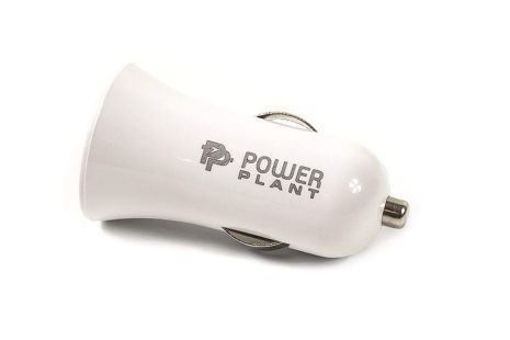 Автомобільне ЗП PowerPlant 2xUSB: PDA, MP3, AUTO; 3.1A