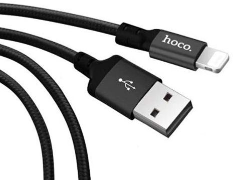 USB Hoco X14 Times Speed Lightning 2m Чёрный