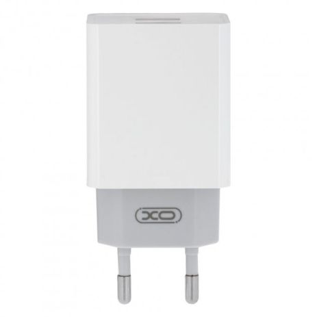 Зарядний пристрій XO L65EU Lightning 2.4A 2USB White