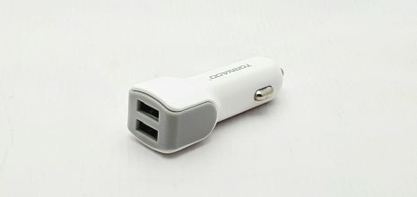 Автомобільне ЗУ Tornado L22 2USB Lightning White