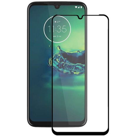 Захисне скло Full screen PowerPlant для Motorola Moto G8 Plus, Black