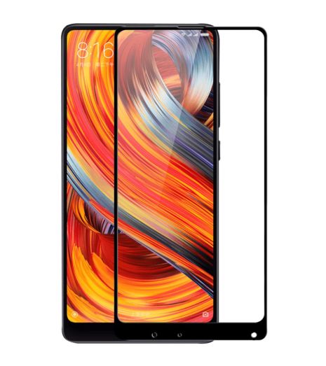 Захисне скло Full screen PowerPlant для Xiaomi Mi Mix 2S, Black