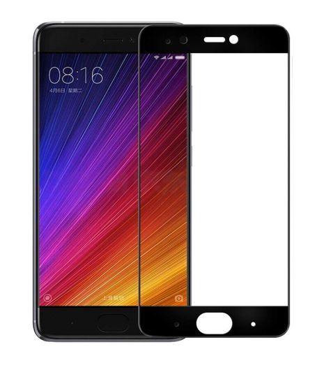 Защитное стекло Full screen PowerPlant для Xiaomi Mi 5s, Black