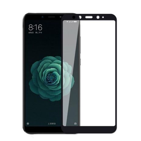 Защитное стекло Full screen PowerPlant для Xiaomi Mi A2, Black