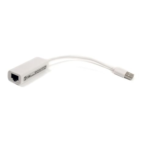 Кабель PowerPlant USB - Ethernet RJ45, 15cm