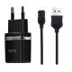 Зарядний пристрій Hoco C12 2USB 2.4A + Cable Micro, Black