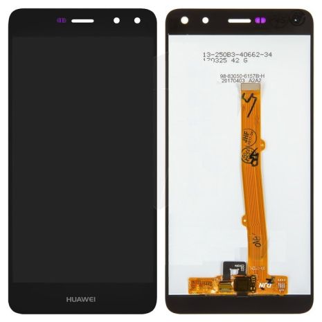 Дисплей (LCD) Huawei Y5 (2017) MYA-L22/Y5 III/ MYA-U29 із сенсором чорний + рамка