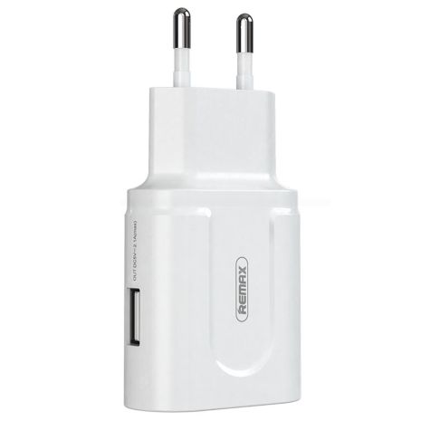 Зарядное устройство Remax RP-U32 Cole Series 2in1 1USB 2.1A + 8pin зарядный порт для AirPods 0.2A white