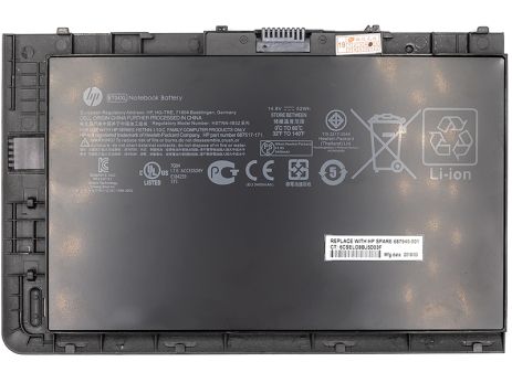 Аккумулятор PowerPlant для ноутбуков HP EliteBook Folio 9470m (BT04XL, HP9470PB) 14.8V 3200mAh