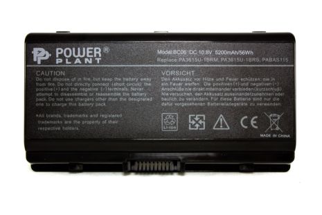 Аккумулятор PowerPlant для ноутбуков TOSHIBA Equium L40 (PA3615U-1BRS) 10.8V 5200mAh