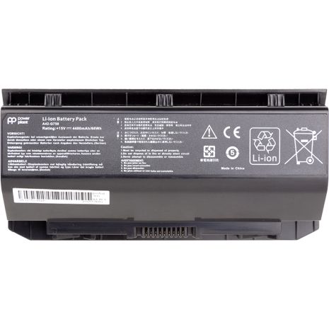 Акумулятор для ноутбуків ASUS G750 Series (A42-G750) 15V 4400mAh