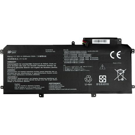 Акумулятори PowerPlant для ноутбуків Asus Zenbook UX330 (C31N1610) 11.55V 3000mAh