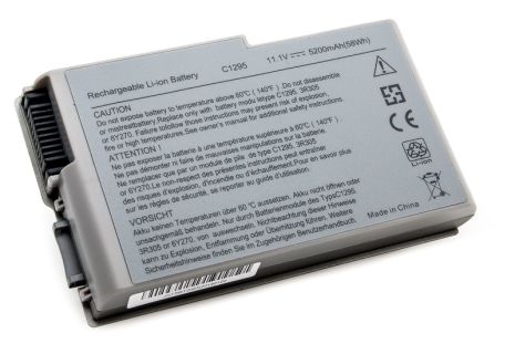 Аккумулятор PowerPlant для ноутбуков DELL Latitude D600 (C1295, DE D600, 3S2P) 11.1V 5200mAh