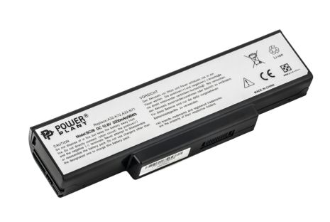 Аккумулятор PowerPlant для ноутбуков ASUS A72, A73 (A32-K72 AS-K72-6) 10.8V 5200mAh