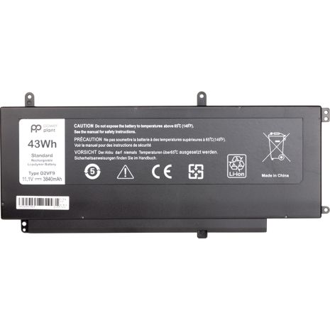 Акумулятори PowerPlant для ноутбуків DELL Inspiron 15 7547 (D2VF9) 11.1V 3840mAh