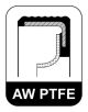 Кільце ущільнювача, проміжний вал VAG 1,8/2,0 FSI 15*36*7 PTFE ELRING (790650)