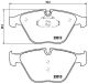 Колодки дискові гальмові BMW 3 (E90), 5 (E60) передн. (BREMBO), BREMBO (P06054)