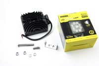 Фара додаткова WORK LED LAMP 12/24V 9XLED EPISTAR 3W 1600 LM 60° квадратна (1 шт), BOSMA (6100)