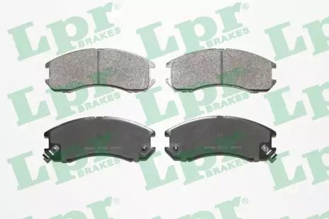 Колодки тормозные дисковые MAZDA 626 передн. (LPR), LPR (05P036)