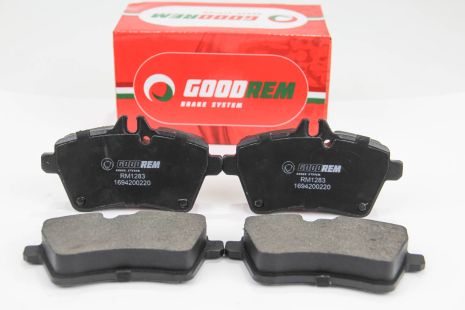 Колодки передні гальмівні Yaris/W169/W245 04-, GOODREM (RM1283)