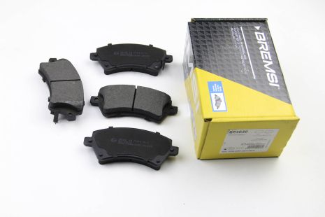 Колодки передние тормозные Corolla 00-07/Avensis 99-03 (TRW), Bremsi (BP3030)